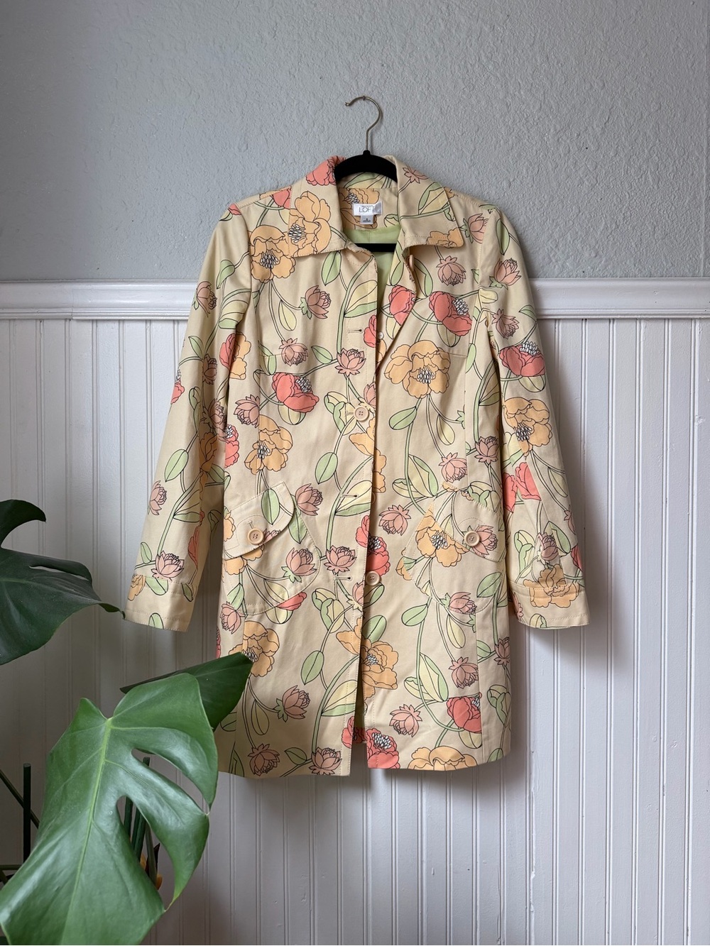 Ann Taylor Loft Floral Jacket